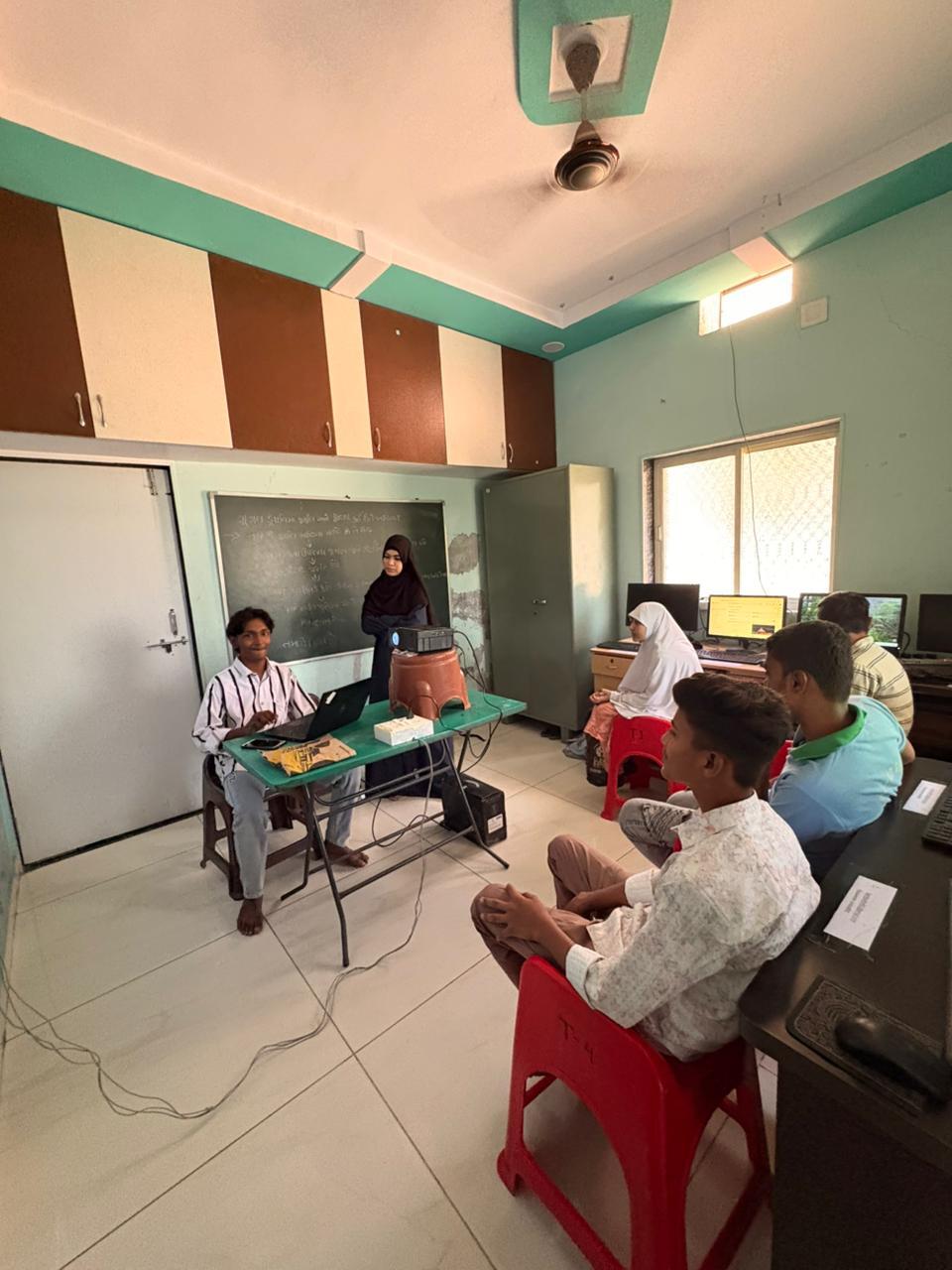 Skilling Youth computer learning