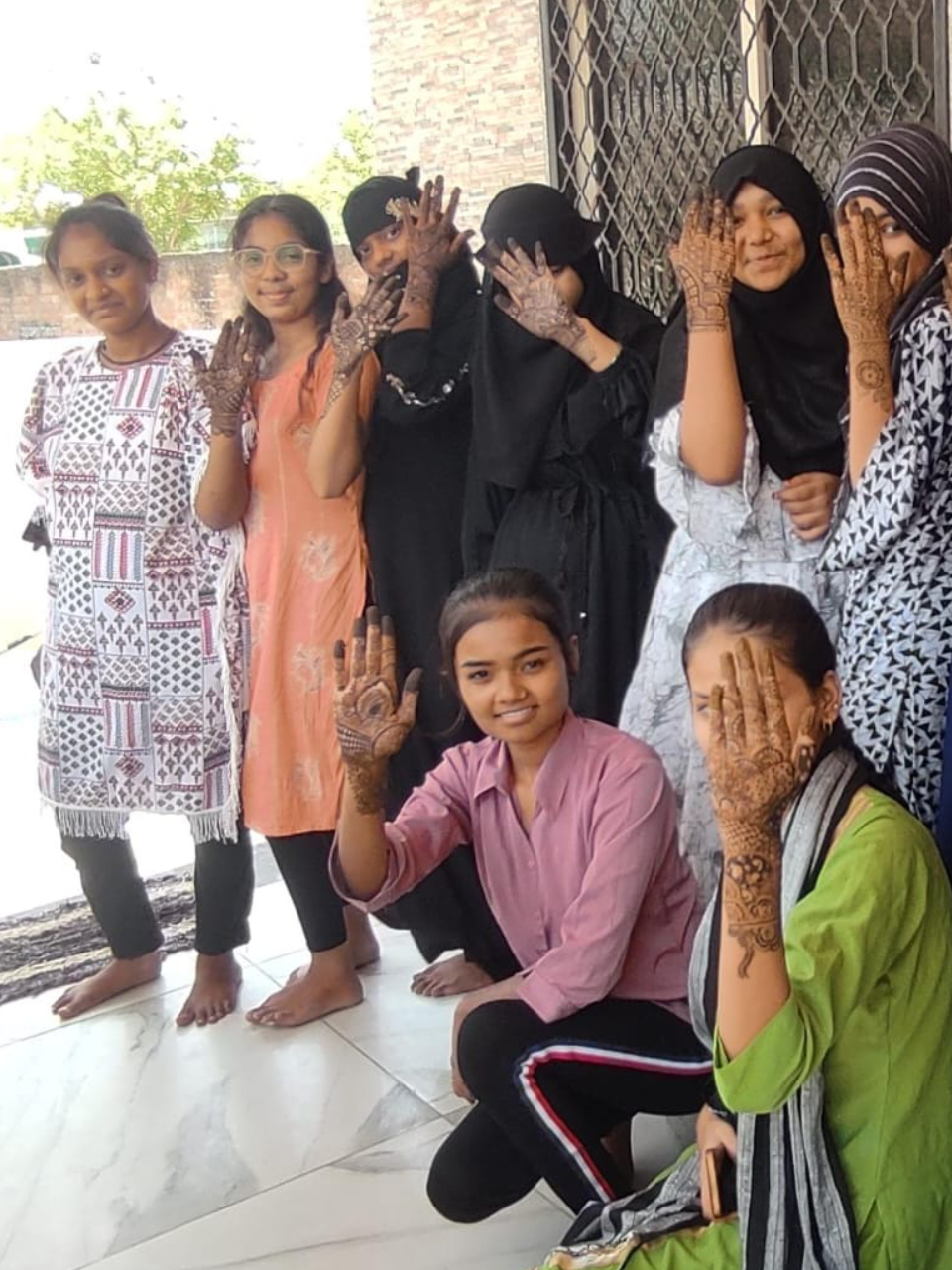 Skilling Youth mehndi